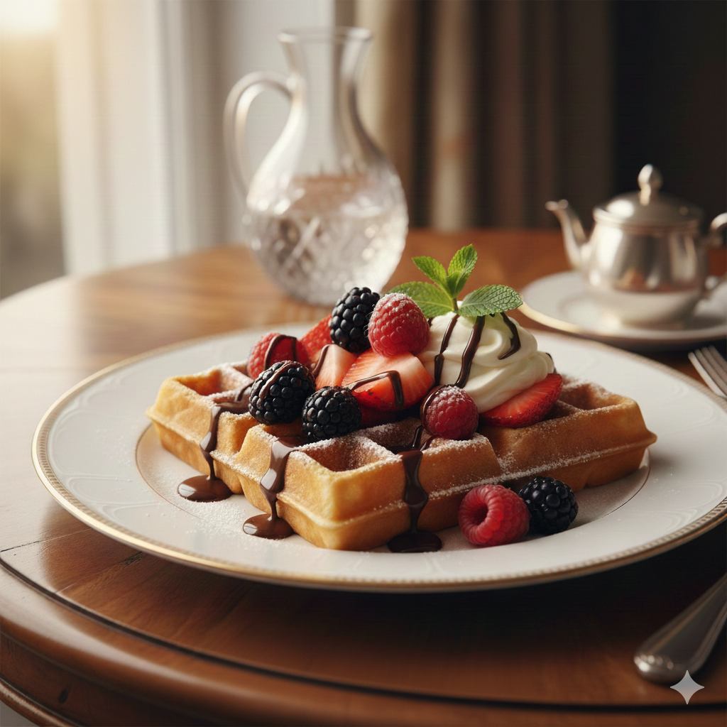 Delicious Golden Waffles
